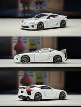 Load image into Gallery viewer, Model1 1:64 APA White LFA Coupe Sports Open Model Diecast Metal Car Box New Collection