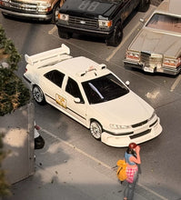 Load image into Gallery viewer, MK 1:64 APA White 406 Taxi Sports Model Diecast Metal Car Box New Collection