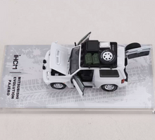 Load image into Gallery viewer, IHCM 1:64 White Pajero EVO V55 ORV SUV Open Model Diecast Metal Car Box New Collection