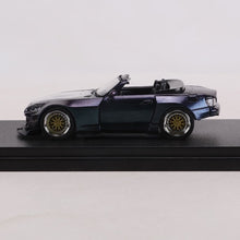 Load image into Gallery viewer, RM 1:64 Purple S2000 Widebody Sports Model Diecast Metal Car Box New Collection