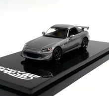 Load image into Gallery viewer, HJ64 1:64 JDM Gray S2000 Type S Sports Model Diecast Metal Car Box New Collection