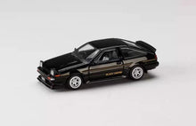Load image into Gallery viewer, HJ64 1:64 Black TRUENO AE86 Sports Open Model Diecast Metal Car Box New Collection
