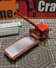 Load image into Gallery viewer, GCD 1:64 Red Fuso Fighter Crane Truck Model Diecast Metal Car New Collection