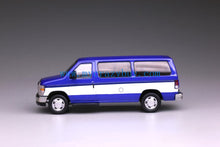 Load image into Gallery viewer, 1:64 596 Blue E350 Super Duty Wagon Mini Van Model Diecast Metal Car New Collection