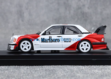 Load image into Gallery viewer, RM 1:64 Red 190E W201 Racing Sports Sedan Model Diecast Metal Car New Collection