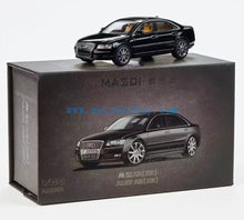 Load image into Gallery viewer, Masdi 1:64 Black A8 D3 W12 Luxury Sedan Sports Model Diecast Metal Car New Collection