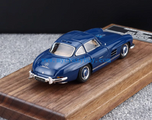 Load image into Gallery viewer, MY64 1:64 Blue 1954 AMG 300SL W198 Classic Sport Model Diecast Resin Car New Collection