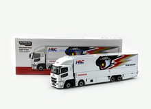 Load image into Gallery viewer, Tarmac 1:64 Fuso Mugen Racing Team Delivery Truck Model Diecast Metal Car New Collection