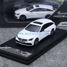 Load image into Gallery viewer, King 1:64 White CLS63 Shooting Brake Wagon Sports Model Diecast Metal Car New Collection