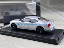 Load image into Gallery viewer, Rollin 1:64 2008 Silver Charger Police Muscle Model Diecast Metal Car New Collection