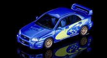 Load image into Gallery viewer, 1:64 Furuya Blue Rally Impreza WRX STI VIII 8 Sedan Model Diecast Metal Car