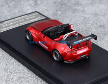 Load image into Gallery viewer, SW 1:64 JDM Red Miata MX5 Pandem Convertible Sport Model Diecast Metal Car New Collection