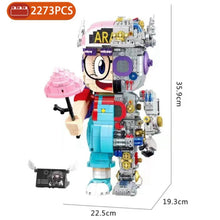 Load image into Gallery viewer, 2273PCS MOC Cartoon Comic Machinery Arale Figure Model Toy Building Block Brick Gift Kids Compatible Lego Display