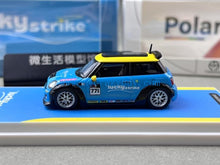 Load image into Gallery viewer, TM 1:64 Mini Cooper Rainbow Figure Sports Model Diecast Metal Car New Collection