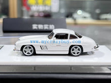 Load image into Gallery viewer, MY64 1:64 White 1996 AMG 300SL Classic Sports Model Diecast Resin Car New Collection