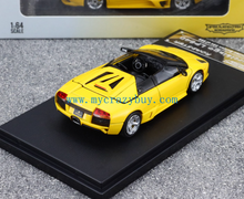 Load image into Gallery viewer, PK 1:64 Yellow Murcielago LP640 Roadster DIY Sport Model Diecast Metal Car New Collection