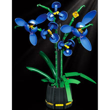 Load image into Gallery viewer, 638PCS MOC Spring Orchid Phalaenopsis Flower Potting Model Toy Building Block Brick Gift Kids Compatible lego Display Decorate