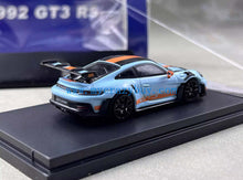 Load image into Gallery viewer, SW 1:64 Blue 992 GT3 RS Sports Model Diecast Metal Car New Collection