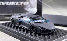 Load image into Gallery viewer, LCD 1:64 Matte Black Revuelto Racing Sports Model Diecast Metal Car New Collection