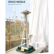 Load image into Gallery viewer, 1075PCS MOC Architecture Seattle Space Needle Tower Model Toy Building Block Brick Gift Kids Compatible Lego Display