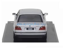 Load image into Gallery viewer, AR 1:64 Silver BMW 750iL E38 Luxury Sedan Sports Model Diecast Metal Car New Collection