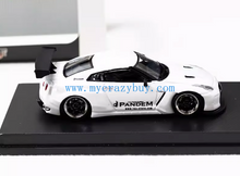 Load image into Gallery viewer, 1:64 White GTR R35 Pandem Racing Sports Model Diecast Metal Car New Collection