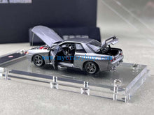 Load image into Gallery viewer, FH 1:64 Gray Skyline GTR R32 S-Tune Nismo Sports Model Diecast Metal Car New Collection