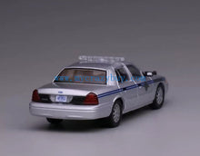 Load image into Gallery viewer, 1:64 596 Silver Police Crown Victoria CV EN114 SCPD Model Diecast Metal Car