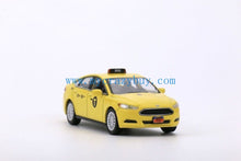 Load image into Gallery viewer, 1:64 596Model 2013 Mondeo Fusion Sedan NY Taxi Model Diecast Metal Car New Collection