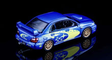 Load image into Gallery viewer, 1:64 Furuya Blue Rally Impreza WRX STI VIII 8 Sedan Model Diecast Metal Car