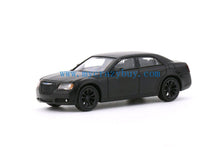 Load image into Gallery viewer, 596 1:64 Matte Black 2013 300C SRTV8 Muscle Sports Model Diecast Metal Car New Collection