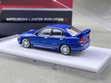Load image into Gallery viewer, MH 1:64 Blue Lancer Evolution EVO IV 4 Sports Model Diecast Metal Car New Collection