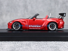 Load image into Gallery viewer, SW 1:64 JDM Red Miata MX5 Pandem Convertible Sport Model Diecast Metal Car New Collection