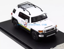 Load image into Gallery viewer, SH 1:64 White Ghost FJ Cruiser Off Road SUV Sports Model Diecast Metal Car New Collection