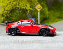 Load image into Gallery viewer, MINIGT 1:64 Red Gr86 LB Sports Model Diecast Metal Car New Collection