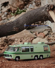 Load image into Gallery viewer, MK 1:64 Green HEC GMC Motor Home Road Trip RV Van Model Diecast Resin Car New Collection