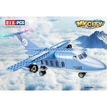 Load image into Gallery viewer, 213PCS MOC City Airliner Air Bus Plane Figure Model Toy Building Block Brick Gift Kids Compatible Lego
