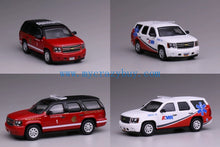 Load image into Gallery viewer, 1:64 596 Tahoe SUV Chicago Fire AMR Chief Police Model Diecast Metal Car New Collection
