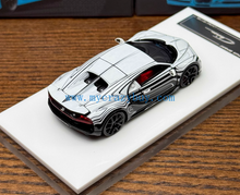 Load image into Gallery viewer, LJM 1:64 White Black Chiron Racing Sports Model Diecast Resin Car New Collection