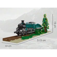 Load image into Gallery viewer, 1031PCS MOC Retro Steam Train Track Scene Model Toy Building Block Brick Gift Kids Compatible Lego