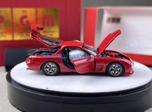 Load image into Gallery viewer, PGM 1:64 JDM Red RX7 FD3S Round Racing Sports Model Diecast Metal Car New Collection