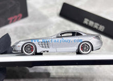 Load image into Gallery viewer, BZMW 1:64 Silver SLR Edition 722 Coupe Sports Model Diecast Resin Car New Collection
