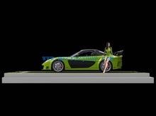 Load image into Gallery viewer, TM 1:64 RX7 Veilside Figure Racing Sports Model Diecast Metal Car New Collection