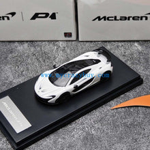 Load image into Gallery viewer, LCD 1:64 White Mclaren P1 Racing Sports Model Diecast Metal Car New Collection
