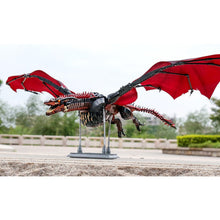 Load image into Gallery viewer, 1889PCS MOC Game Thrones Red Dragon Figure Model Toy Building Block Brick Gift Kids Compatible Lego