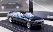 Load image into Gallery viewer, Rollin 1:64 2008 Black Charger Police Muscle Sport Model Diecast Metal Car New Collection