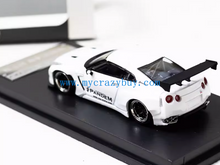 Load image into Gallery viewer, 1:64 White GTR R35 Pandem Racing Sports Model Diecast Metal Car New Collection