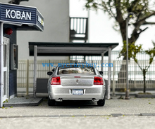 Load image into Gallery viewer, Rollin 1:64 2008 Silver Charger Police Muscle Model Diecast Metal Car New Collection