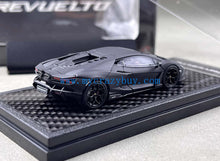 Load image into Gallery viewer, LCD 1:64 Matte Black Revuelto Racing Sports Model Diecast Metal Car New Collection