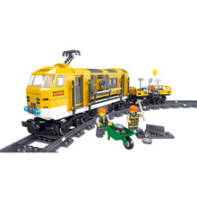 Load image into Gallery viewer, 431PCS MOC City Rail Transit Railway Maintenance Train Track Figure Model Educational Toy Building Block Brick Gift Kids Compatible Lego